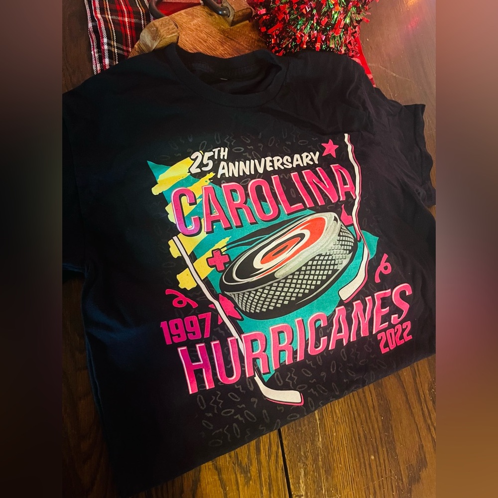 Carolina Hurricanes 25th Anniversary T-Shirt